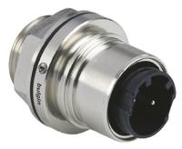 pxm601202pst Bulgin Circular Connector, 2 Contacts, Front, Plug, Male, IP66, IP68, IP69K, Buccaneer 6000 Series