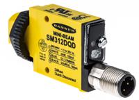 sm312dqd Banner Diffuse Photoelectric Sensor, Block Sensor, 380 mm Detection Range