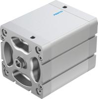 adn-100-80-i-p-a Festo Pneumatic Compact Cylinder - 536392 100 mm Bore, 80 mm ADN Series, Double Acting Acting