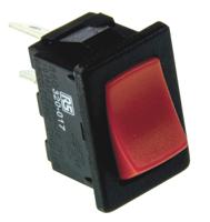 h8600vbaat Arcolectric (Bulgin) Ltd SPST, On-Off Rocker Switch Panel Mount