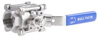 764-4244 RS PRO Stainless Steel Full Bore, 2 Way, Ball Valve, Threaded, NPT 38.1mm