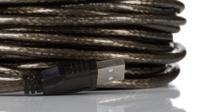 220-6498 RS PRO USB 2.0, Male USB A to Male USB B, 10m