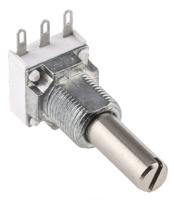 p11s1v0flsy00102ka Vishay P11S 1kΩ Rotary Potentiometer 1-Gang Panel Mount, P11S1V0FLSY00102KA