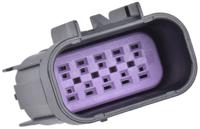 15326847 Delphi, GT 150 Automotive Connector Plug Black Cable Mount 10 Way, Crimp Termination