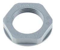 53119020 Lapp Grey Flame Retardant Polyamide Cable Gland Locknut, M20 Thread, IP68