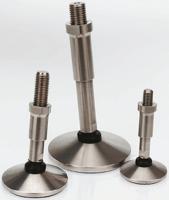 a089006 Nu-Tech Engineering M20 Steel Adjustable Foot, 2500kg Static Load Capacity 10° Tilt Angle