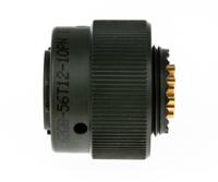 62gb-56t12-10pn Amphenol Limited, 62GB 10 Way Cable Mount MIL Spec Circular Connector PlugOlive, Pin Contacts,Shell Size 12, Bayonet
