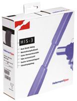 308-31800-his-3-186-po-x-bk HellermannTyton Heat Shrink Tubing, Black 19.1mm Sleeve Dia. x 4m Length 3:1 Ratio, HIS-3 Series
