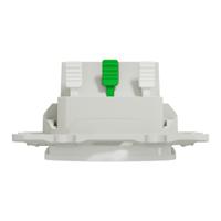 s520059 Schneider Electric White 1 Gang Plug Socket, 2 Poles, 16A, Type E - French