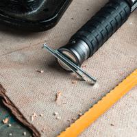 ne1033-g NEBO Big Larry Pro LED Safety Torch Grey - Rechargeable 600 lumens, 197 mm