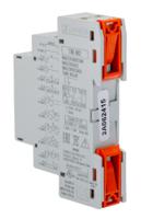 tmm2 Lovato TM Series DIN Rail Mount Timer Relay, 12 → 240V ac/dc, 3-Contact, 0.1 s → 10days