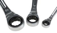 467bjp10pb Facom 467B Series 10-Piece Spanner Set, 8 → 19 mm, Chrome Vanadium Steel