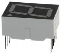 hdsp-5551 HDSP-5551 Avago 7-Segment LED Display, CA Red 1.48 mcd RH DP 14.2mm