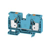 2494100000 Weidmüller A2C Series Blue, 6mm², 1-Level, Push In Termination, ATEX, IECEx