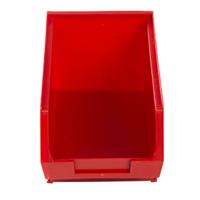 484-4034 RS PRO PP Storage Bin, 240mm x 150mm x 130mm, Red