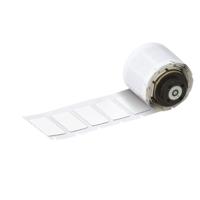 m7-4-7593-wt Brady B-7593 Black on White Polyester Label, 27.00 mm Width, 18.00mm Label Length, 27mm Label Width