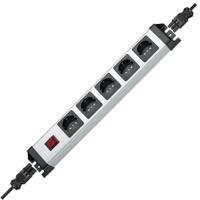 229520015 Kopp 5 Socket Schuko Socket, 250 V, IP20