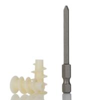 523-8957 RS PRO White Plastic Wall Plug