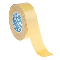 at305 Advance Tapes AT305 Transparent Double Sided Cloth Tape, 0.34mm Thick, 7.8 N/cm, Cloth Backing, 50mm x 25m