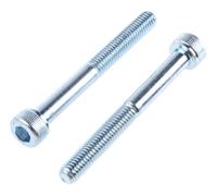 822-9329 RS PRO Bright Zinc Plated Steel Hex Socket Cap Screw, DIN 912, M5 x 45mm