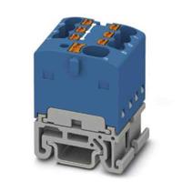 1047491 Phoenix Contact Distribution Block, 7 Way, 2.5mm², 17.5A, 500 V, Blue