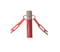 204-1765 RS PRO Black & Yellow Steel Barrier Post