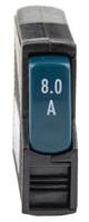 0712291 Phoenix Contact Thermal Circuit Breaker - TCP 8A  Single Pole 65 V dc, 250V ac Voltage Rating, 8A Current Rating