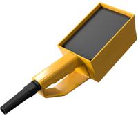 292150000 Rose Pilot Series Yellow Polyamide Handheld Enclosure, Display Window, IP65, 85 x 105 x 266mm