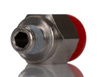 c01251018 Norgren Pneufit C Series Straight Threaded Adaptor, Push In 10 mm to R 1/8, Threaded-to-Tube Connection Style, C0125