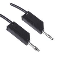 934062100 Hirschmann Test & Measurement, 16A, 60V dc, Black, 1m Lead Length