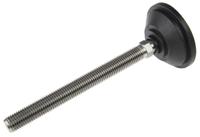 a095001 Nu-Tech Engineering M16 PA Reinforced Nylon Adjustable Foot, 1500kg Static Load Capacity 10° Tilt Angle