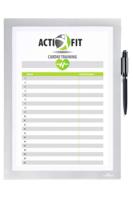 499323 Durable DURAFRAME® NOTE Silver A4 Smooth and rigid Information Frame, 323mm Height, 254mm Width