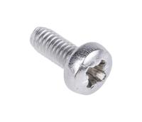 528-716 RS PRO Pozi M2.5 Pan A2 304 Stainless Steel Machine Screws DIN 7985 x 6.0mm