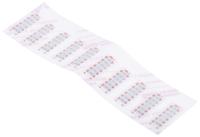 285-936 RS PRO Non-Reversible Temperature Sensitive Label, 65°C to 93°C, 6 Levels