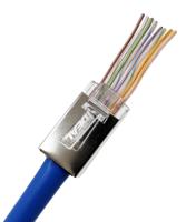 85-365 Ideal Industries 85 Series Plug RJ45 Connector, Clip Mount, Cat5e 1 Port 8 -Way