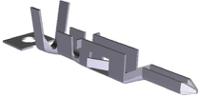794955-3 TE Connectivity VAL-U-LOK Series Male Crimp Terminal, 22AWG Min, 18AWG Max