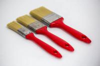 471-6333 Cottam 25.4mm Synthetic Paint Brush Set with Flat Bristles