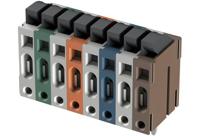 14030814301201 HARTING har-flexicon Series PCB Terminal Block, 8-Contact, 3.5mm Pitch, Wave Soldering, 1-Row, IDC Termination