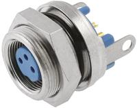 9-1437719-6 TE Connectivity Circular Connector, 3 Contacts, Panel, Subminiature Connector, Socket, Female, IP65, TRIAD 01 Series