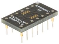w9558rc Winslow Straight Through Hole Mount 0.5 mm, 2.54 mm Pitch IC Socket Adapter, MSOP 14 to DIP 14