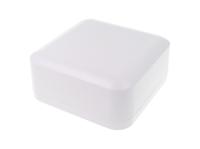 1556fawh Hammond 1556 Series White ABS, Plastic General Purpose Enclosure, IP54, Flanged, White Lid, 160 x 160 x 70mm