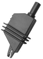 5450-ht-n Electro PJP Alligator Clip, Nickel-Plated Steel Contact, 10A, Black