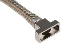 100p2554-09-08-1-c Polamco 100P2554 Series Aluminium D Sub Backshell, 9 Way