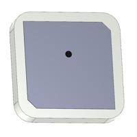 apagm2525-s2450 Abracon APAGM2525-S2450 Plate WiFi Antenna, Bluetooth (BLE), WiFi