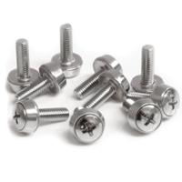 cabscrewsm5 StarTech.com CABS Series Screw for Use with Rack Mounting, M5mm Thread, 100 Piece(s), 0.5 x 0.2 x 0.2in