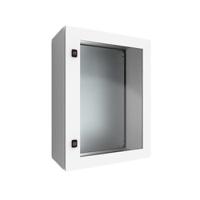 adt03030r5 nVent HOFFMAN AD Series Lockable Mild Steel RAL 7035 Transparent Door, 300mm W, 300mm L for Use with Enclosures