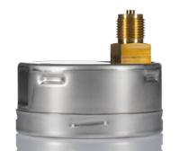 9041621 WIKA G 1/2 Analogue Pressure Gauge 6bar Back Entry 100mm Outside Diameter
