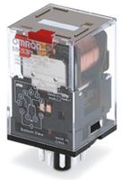 mks3pi-12vdc Omron Plug In Power Relay, 12V dc Coil, 10A Switching Current, 3PDT