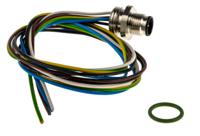 rsf5-5602 Lumberg Automation Male 5 way M12 to Free End Sensor Actuator Cable, 200 mm