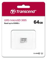 ts64gusd300s Transcend 64 GB MicroSDXC Micro SD Card, A1, Class 10, UHS-I U1, UHS-I U3, V30